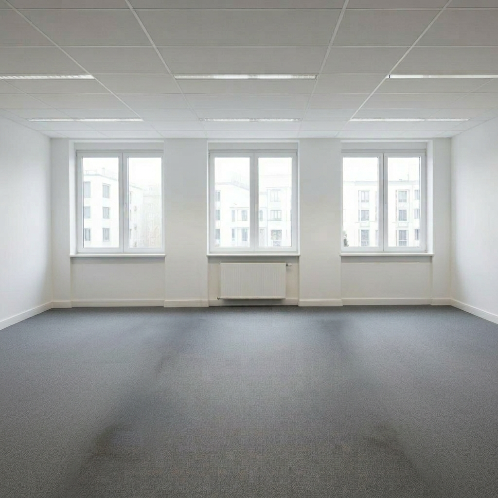 Nachher – sauber geräumter Raum