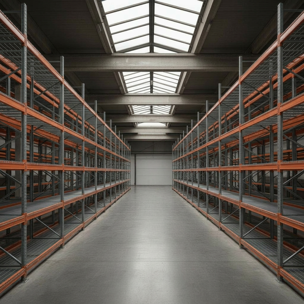 Nachher – sauber geräumter Raum