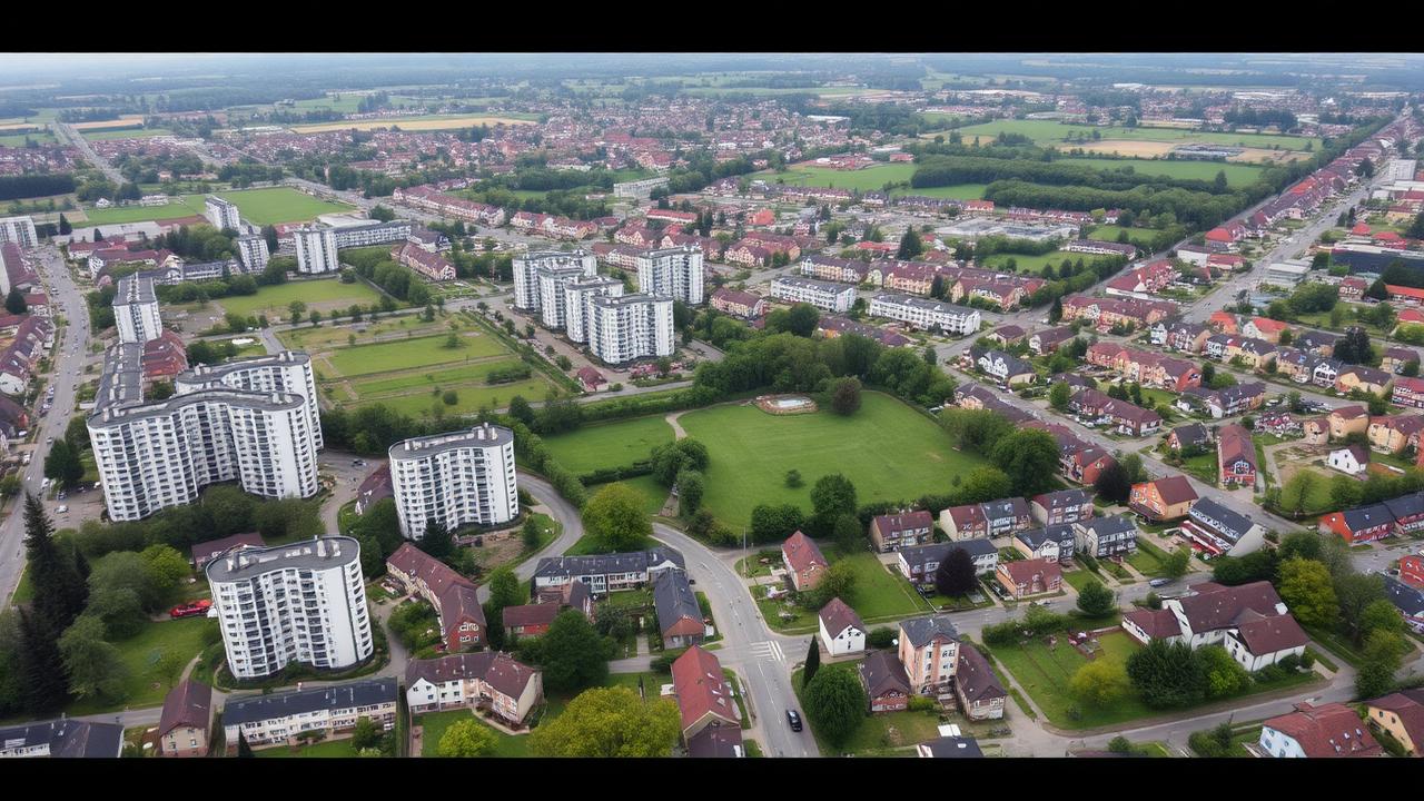 Stadtbild Chemnitz Hilbersdorf