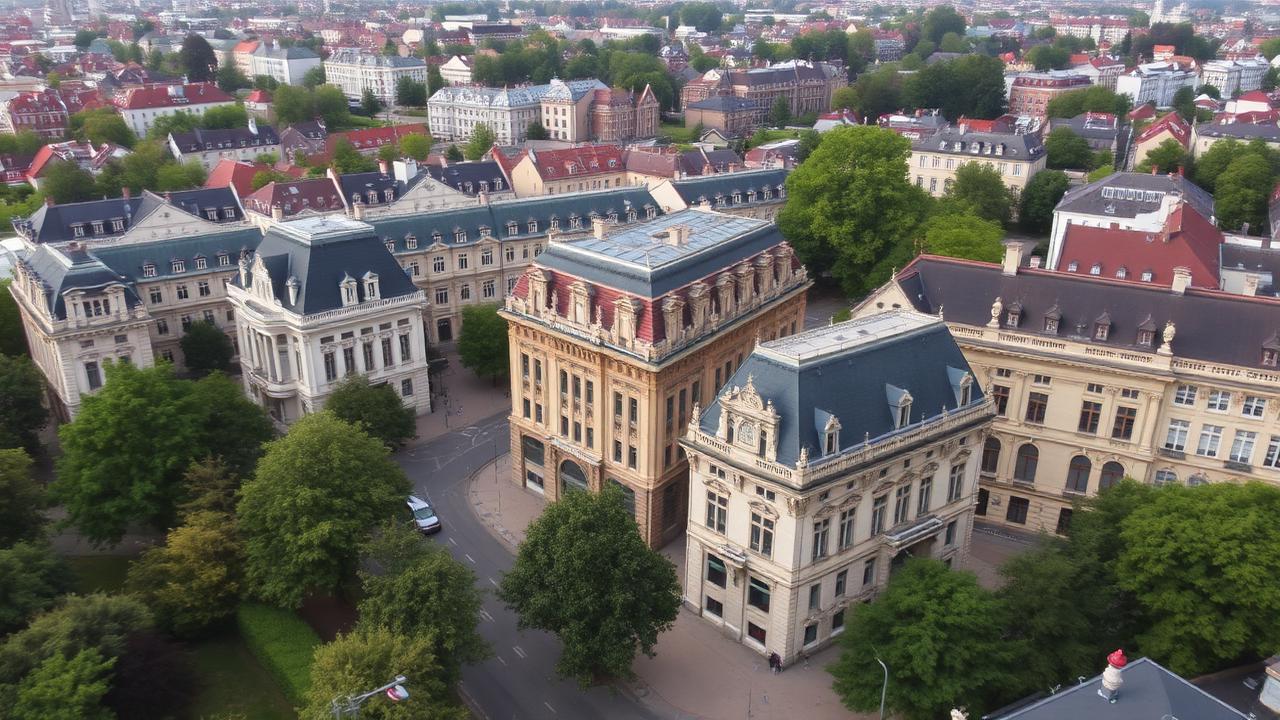 Stadtbild Chemnitz Kaßberg