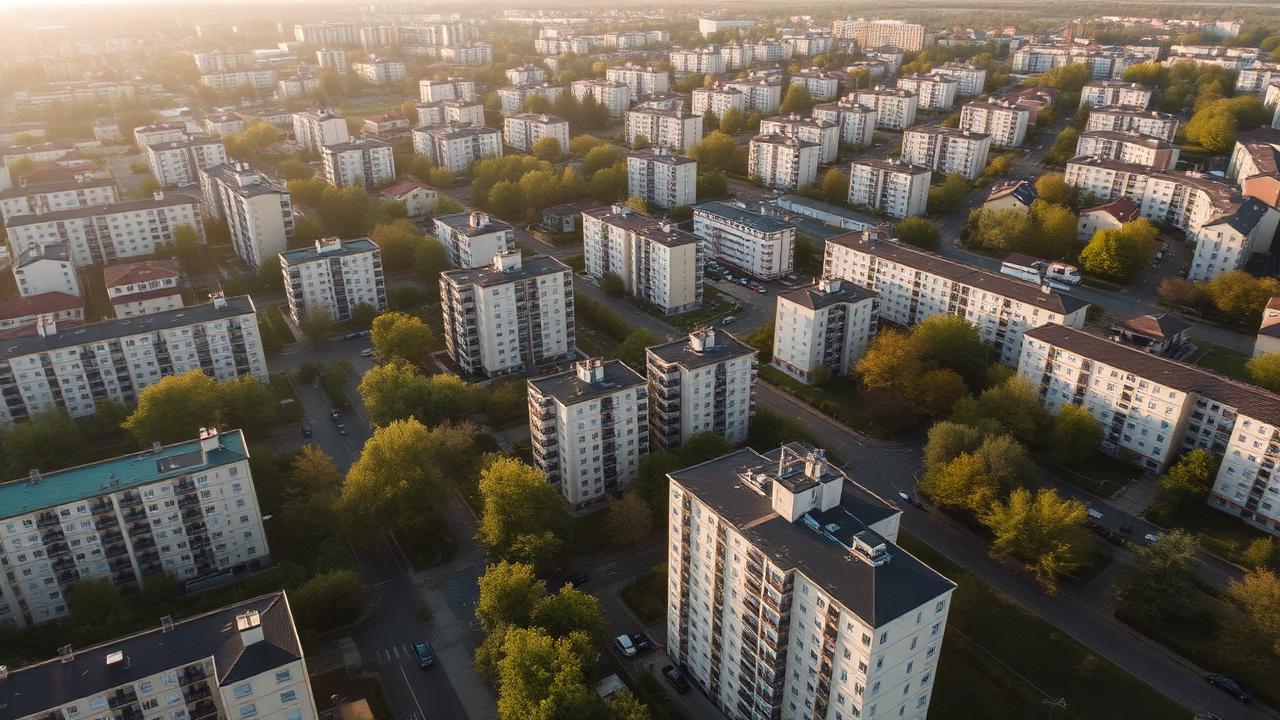 Stadtbild Chemnitz Sonnenberg